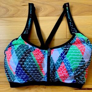 Victoria’s Secret front zip sports bra